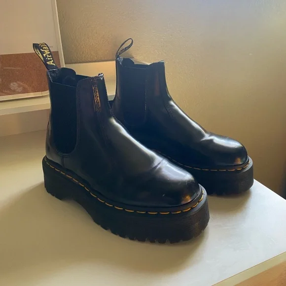 Platformed Dr. Martens - Picture 2 of 4